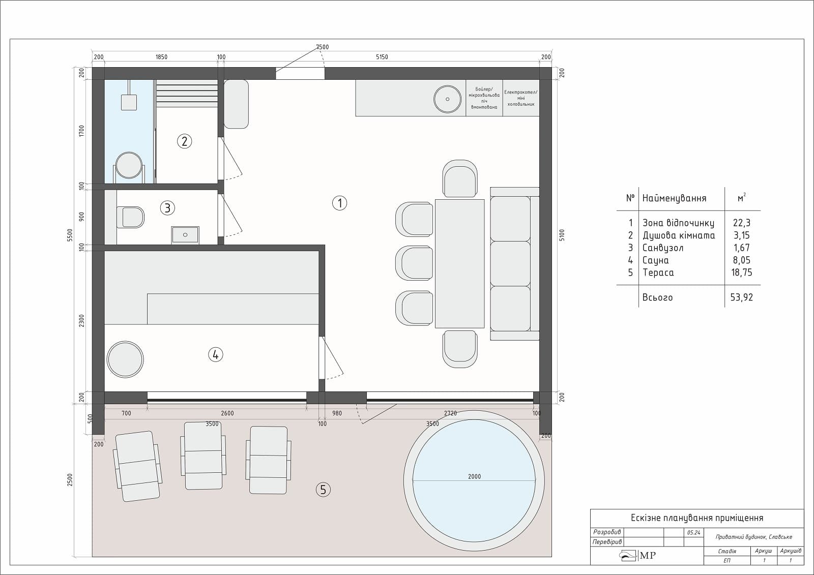Баня. Проект на будь-який смак: з басейном, з терасою, 3х4 - ModernPools