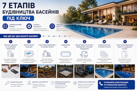 stages of swimming pool construction